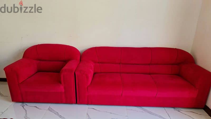 5 Seater Velvet Fabric Sofa Set for Sale. 0