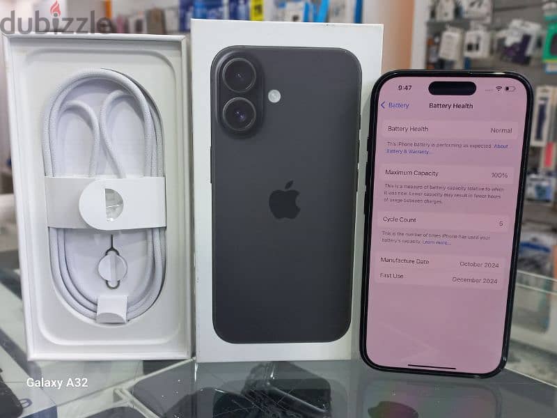 iPhone 16 256GB 3 Days Used Only. 3