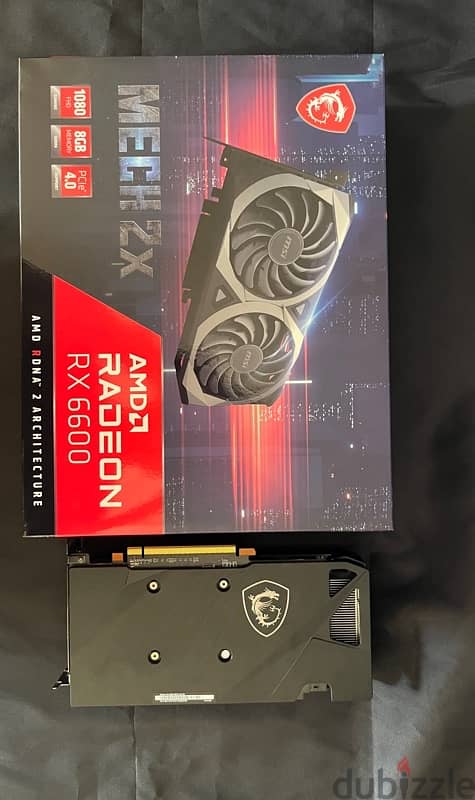 للبيع: كرت شاشة AMD RX 6600  For Sale: AMD RX 6600 Graphics Card 0