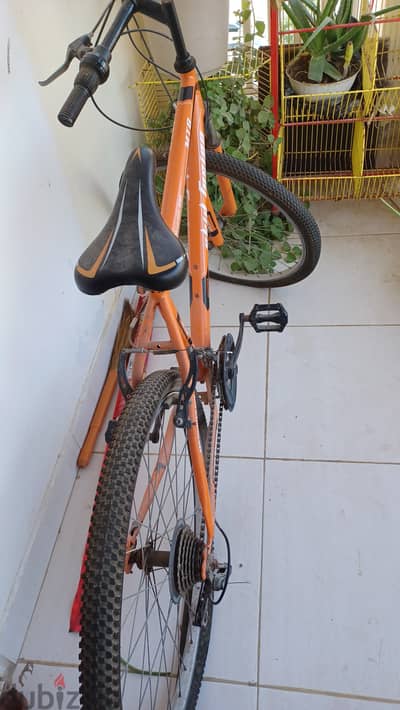 Cycle used one but in good condition 26 inches