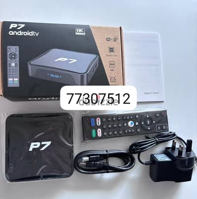 New Tv Box with Ip-Tv one year subscription.