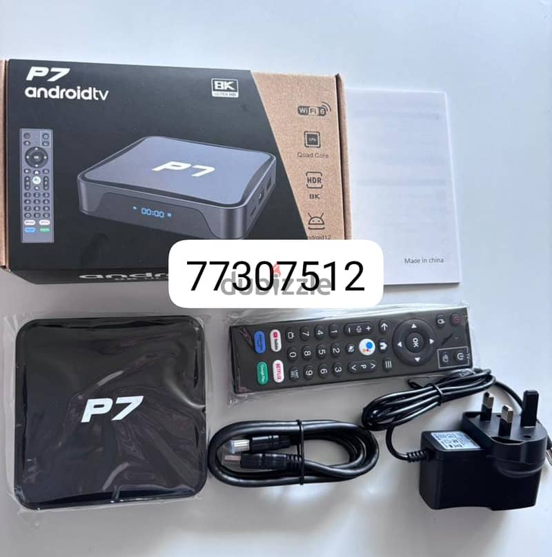 New Tv Box with IP-TV one year subscription. 0