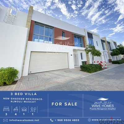 Stunning 3-Bedroom Villa Ghadeer Residence Wave Muscat Almouj