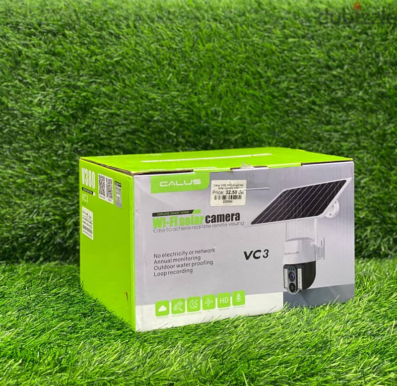 CALUS WI-FI SOLAR CAMERA VC3 WATERPROOF 0