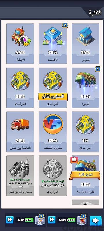 حساب في لعبة الحرب الاخيرة للبيع last war 1