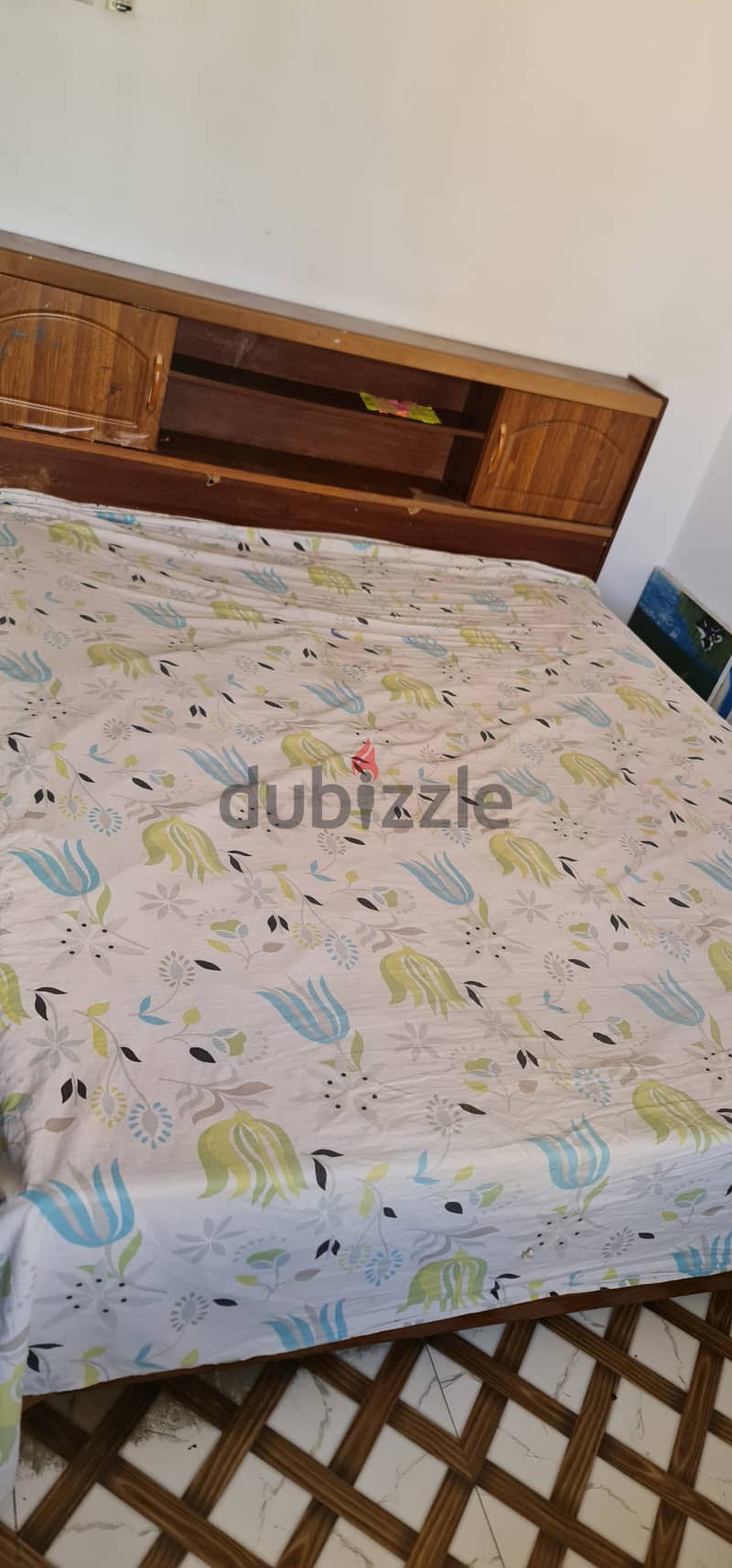 Used Bed with Hard Mattress  for selling 2