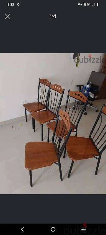 Dining tebal with Chier awlibal for sell