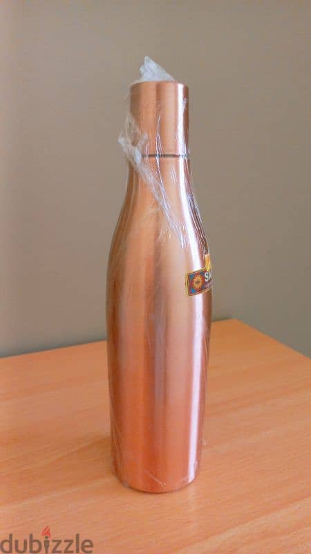 COPPER WATER BOTTLE 1 L BRAND NEW 3