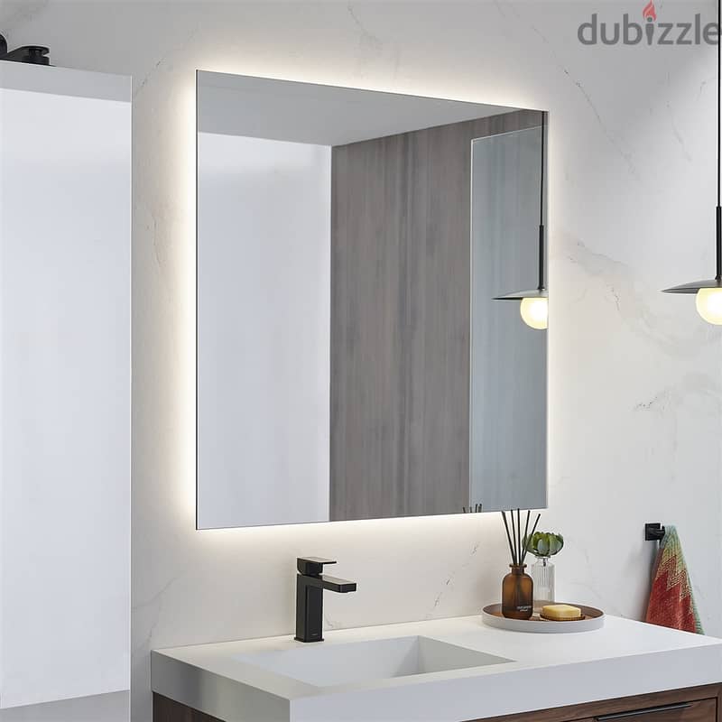 get custom style mirrors with back light 5