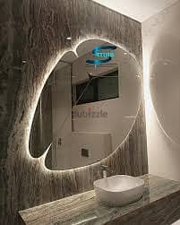 get custom style mirrors with back light 6