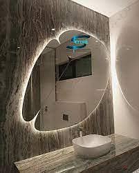 get custom style mirrors with back light 9