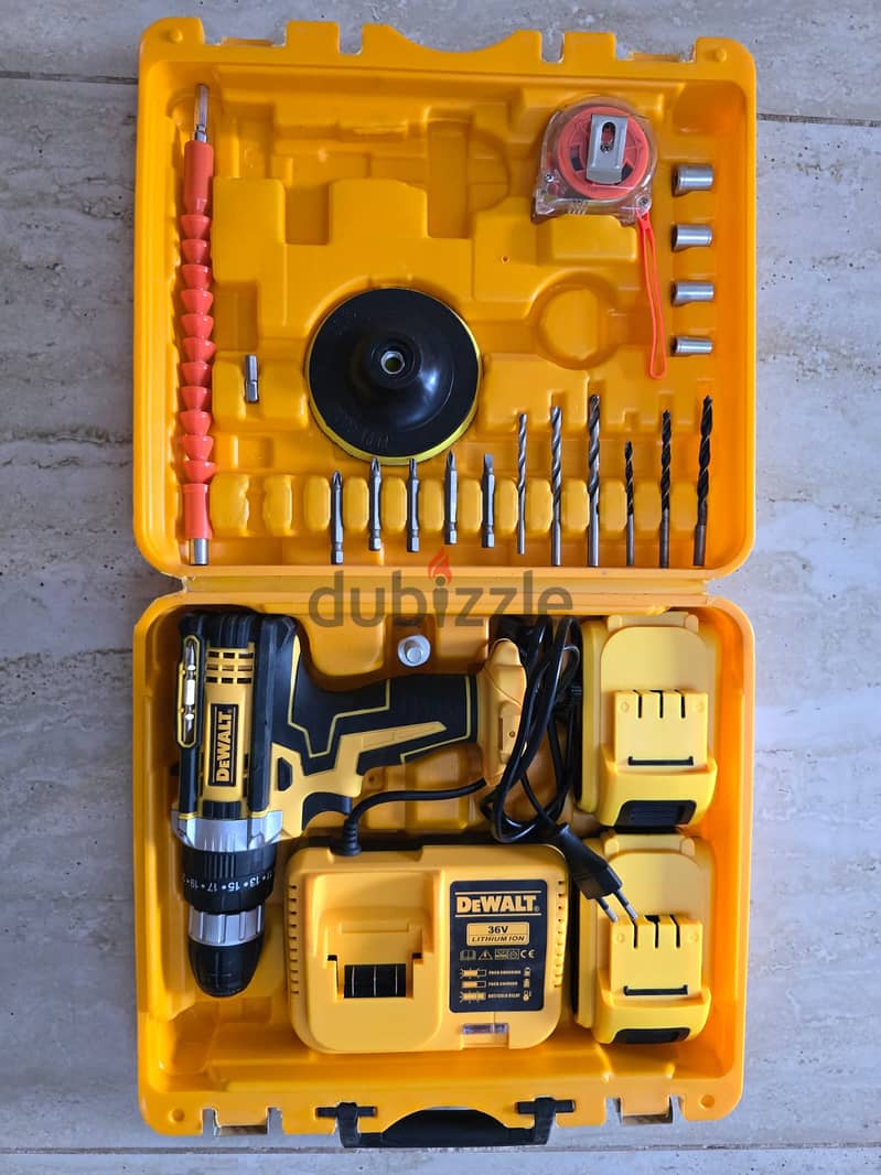 DeWALT drill machine full set 0