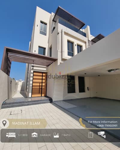 Luxurious Brand-New 5+1 BR villa available for rent in Madinat Al-Il