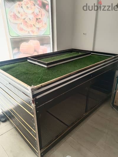 vegetable counter