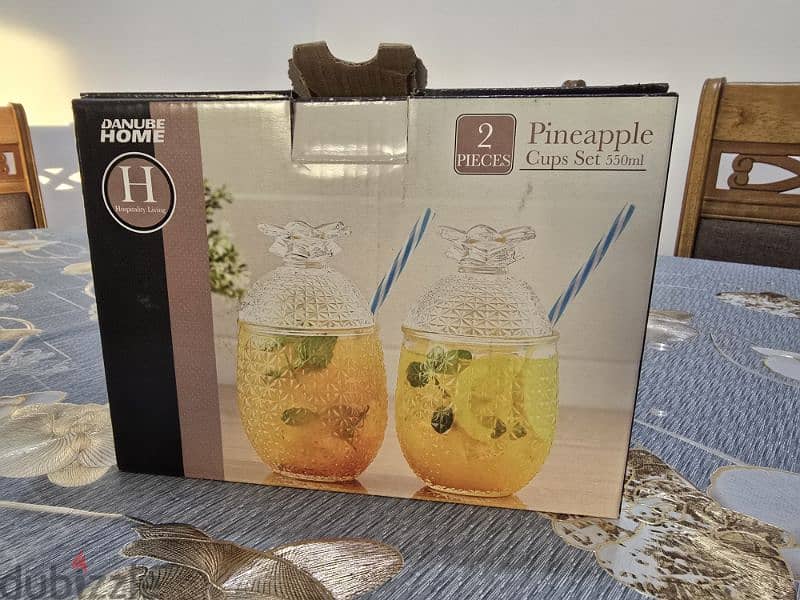 Juice glasses (Pineapple shaped) 0