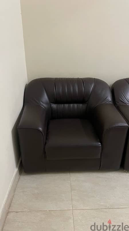 3 + 2 Sofa set and Tea table for sale 4