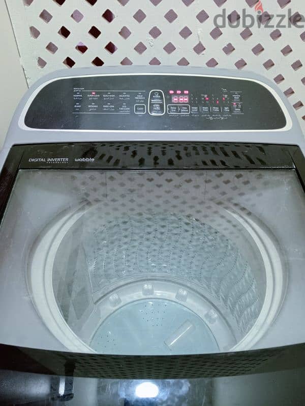 washing machine Samsung top load inverted 11 kg 1