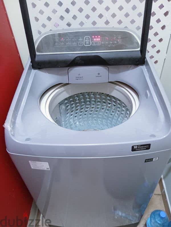 washing machine Samsung top load inverted 11 kg 2