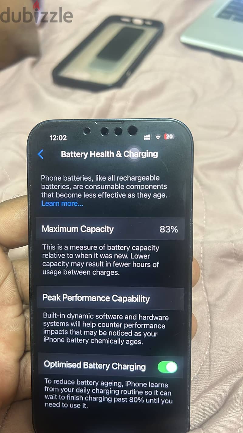 Titanium Black iphone 13 128gb phone for sale 4