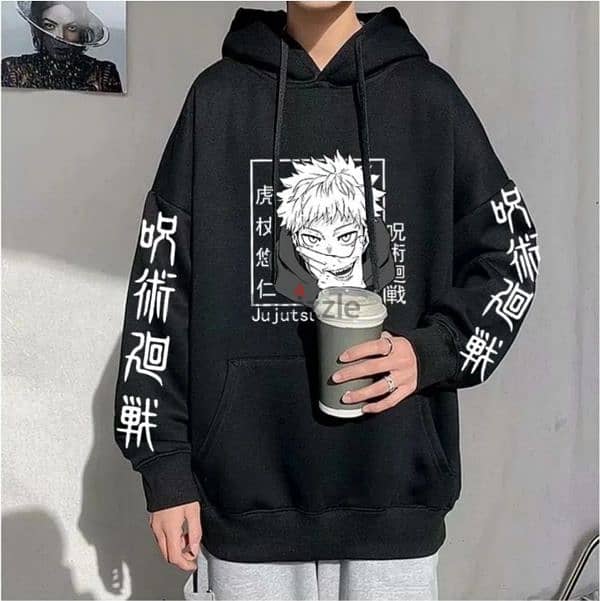 hoodie jujutsu kaisen/جاكيت جوجوتسو كايسن 1