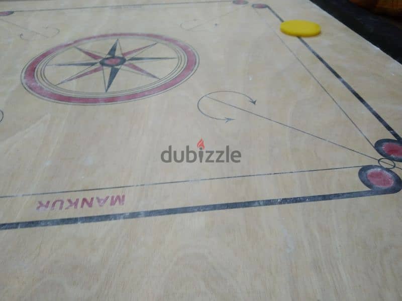 Carrom board king size in good condition for sale 4