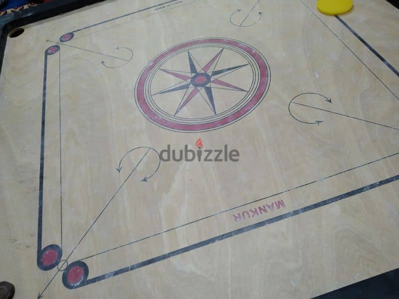 Carrom board king size in good condition for sale 5