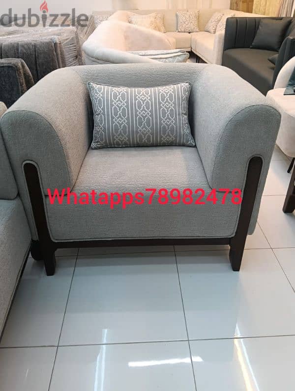 New Wooden Sofa – 5 Seater (3+1+1) 7