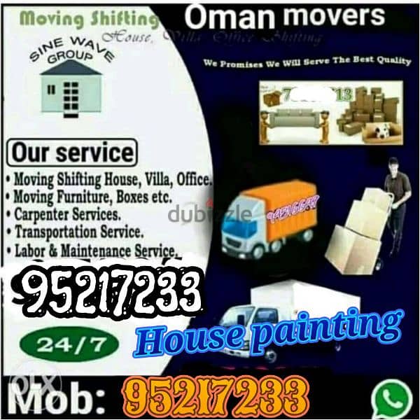 house shifting and manitoce painting work 1