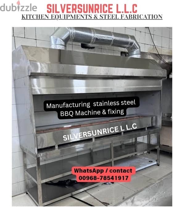 fabricating stainless steel bbq 0