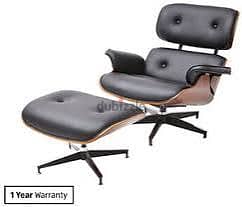 Premium eames lounging chair with ottoman 0