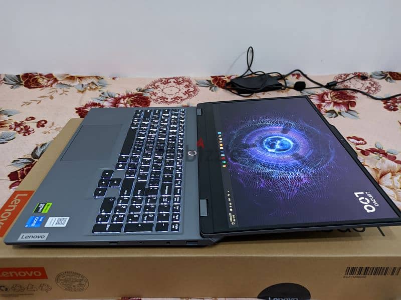 لابتوب قوي من Lenovo العملاقة - RTX 3050 ٦ جي بي رام ١٦ i5 12450HX 17