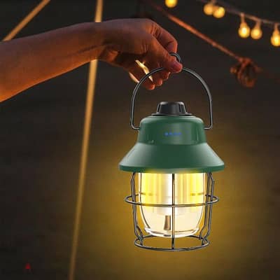 Rechargeable camping tent & table light