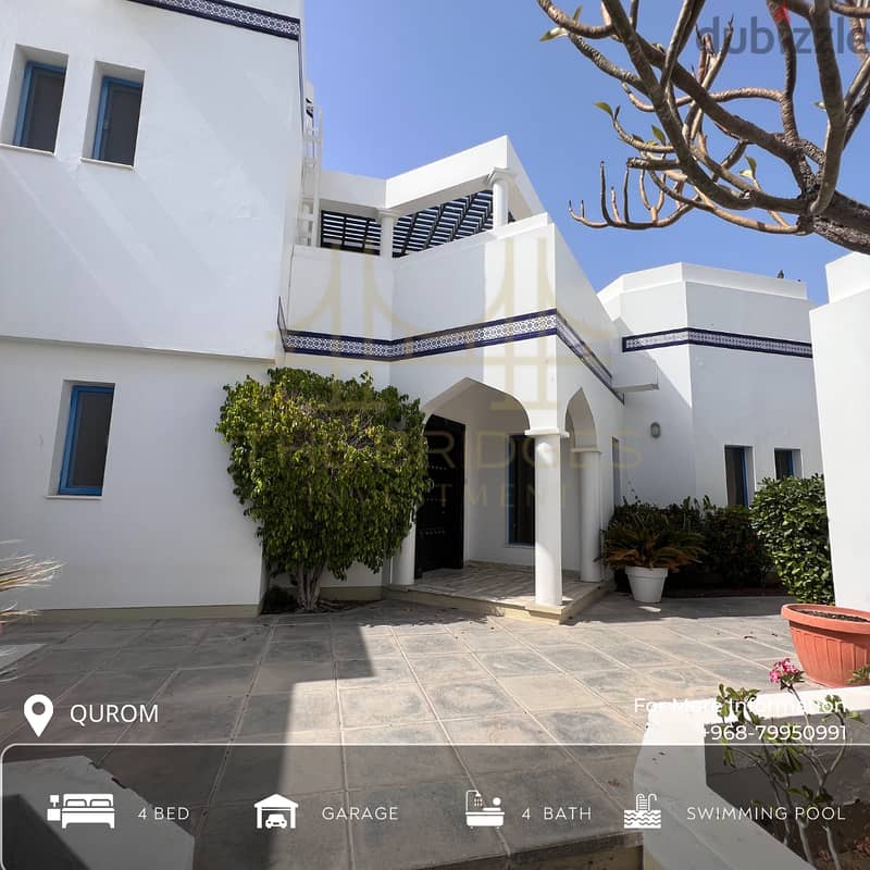 QURM | EXCELLENT 4+1 BR COMMUNITY VILLA 0