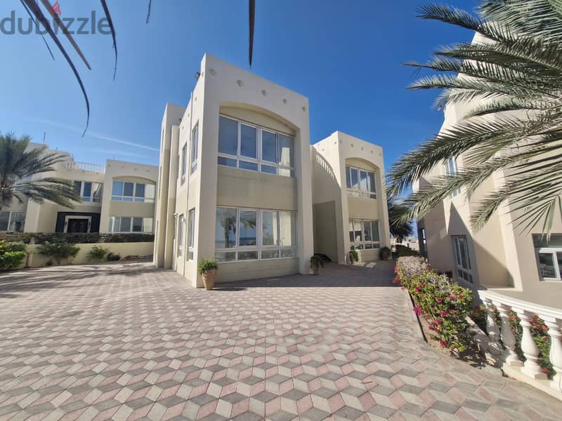 4 BR + Maid’s Room Beachfront Compound Villa in Al Seeb 1