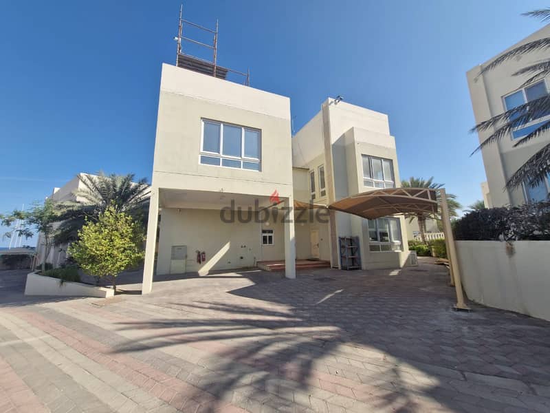 4 BR + Maid’s Room Beachfront Compound Villa in Al Seeb 2