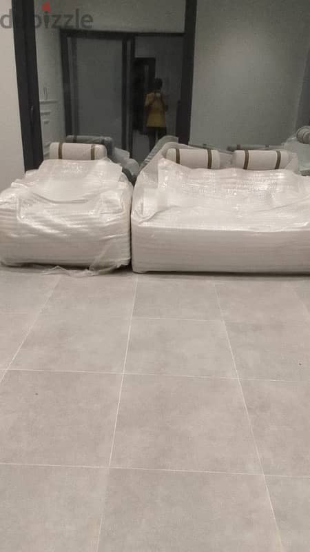 urgent unused Danube new sofa set for sale 2 yrs warranty 2