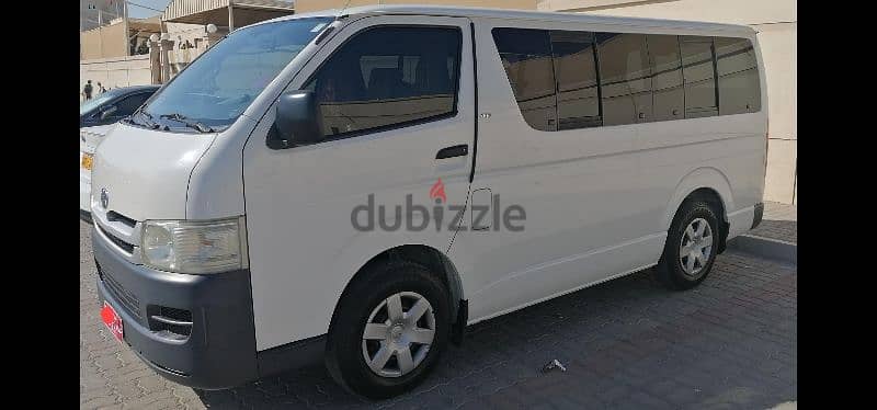 BUS HIACE FOR RENT/TRANSPORT SERVICES. . . . للإيجار مع السائق 2