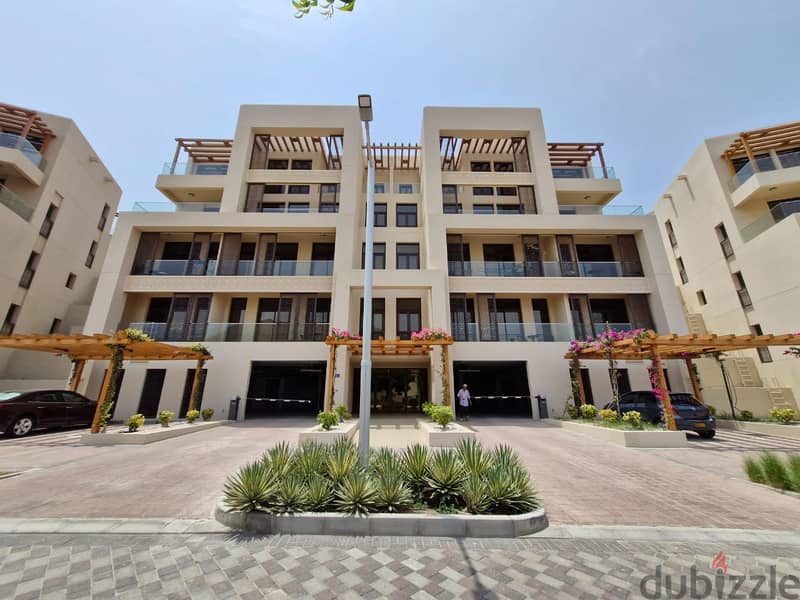 2 BR + Maid’s Room Apartment in Muscat Bay with Shared Pool 0