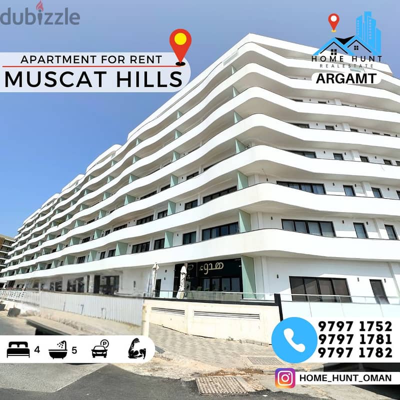 MUSCAT HILLS | STUNNING 4BHK PENTHOUSE APARTMENT 0