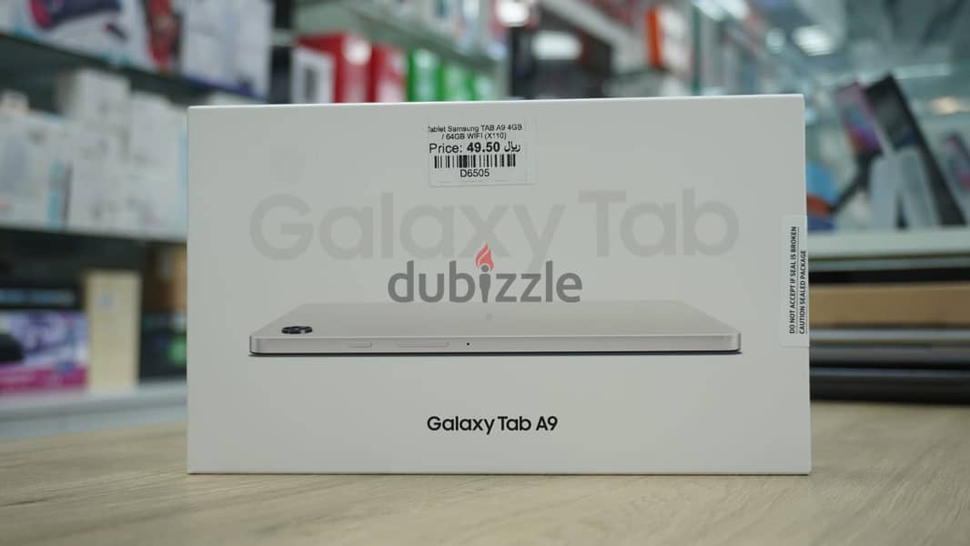 Samsung Tab A9 4GB Ram 64GB Storage Wifi 4