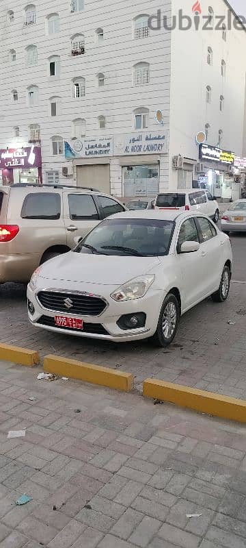 Suzuki Dzire Swift available for rent. سوزوكي للايجار 1