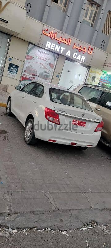 Suzuki Dzire Swift available for rent. سوزوكي للايجار 3