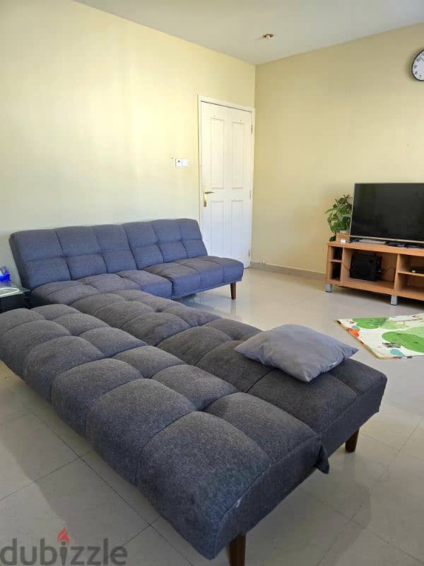 very good condition Neat and clean sofa cum bed for sale 2