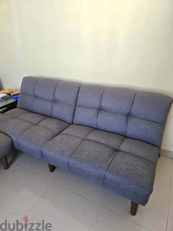 very good condition Neat and clean sofa cum bed for sale 4