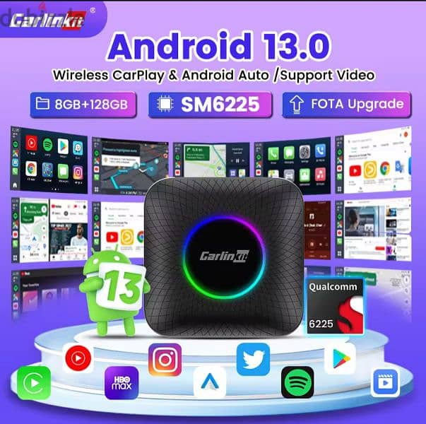 carlinkit Tbox ambient 128GB 0