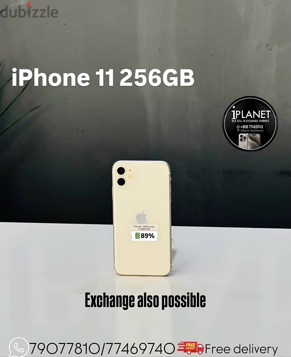 iphone 11 256GB battery 89% best phone good phone 0