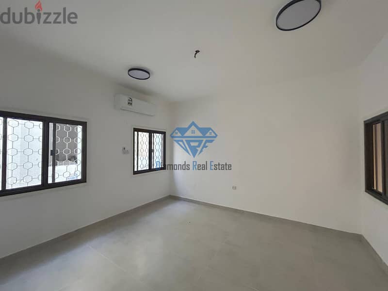 Renovated 3-Bedroom Ground floor Apartment for Rent in Al Khuwair 1