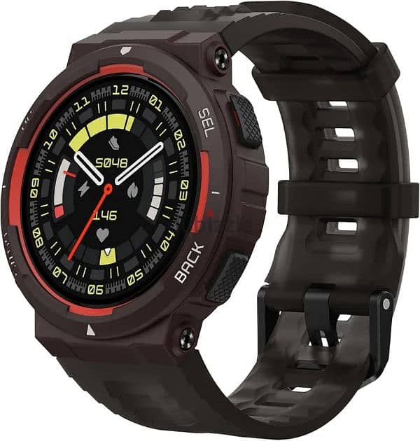 Amazfit Active Edge Smart Watch 46 mm, Rugged Sport & Fitness watch 4