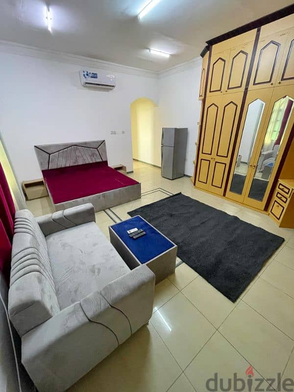 Furnished studio in North Al Ghubrah, near Al Tamam Market 0