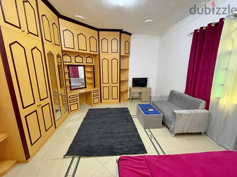 Furnished studio in North Al Ghubrah, near Al Tamam Market 3